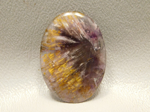 Cacoxenite Amethyst Cabochon #18