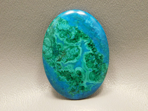 Chrysocolla-Malachite Cabochon #13