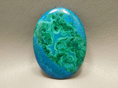 Chrysocolla-Malachite Cabochon #13
