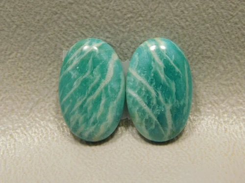 Amazonite Matched Pair Cabochons #5