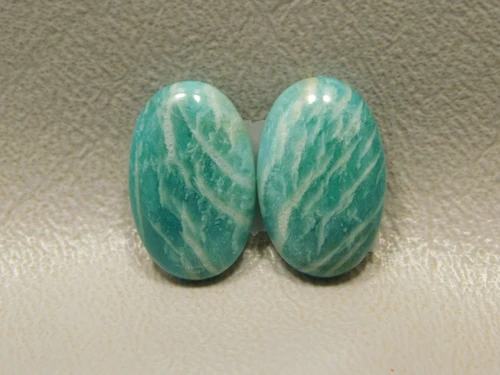 Amazonite Matched Pair Cabochons #5