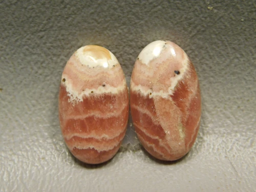Rhodochrosite Matched Pair Cabochons #11