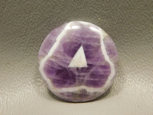 Chevron Amethyst Cabochon #19