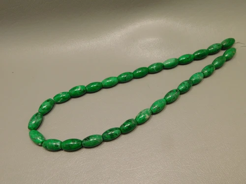 Maw Sit Sit Unstrung Beads Drilled Stone Strand #1