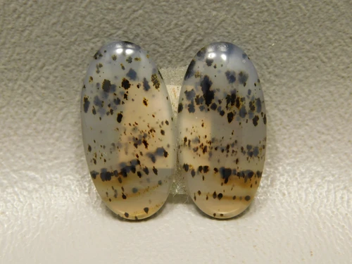 Montana Agate Matched Pair Cabochons #23