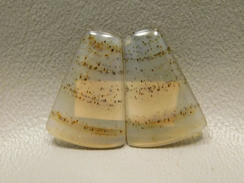 Montana Agate Matched Pair Cabochons #22