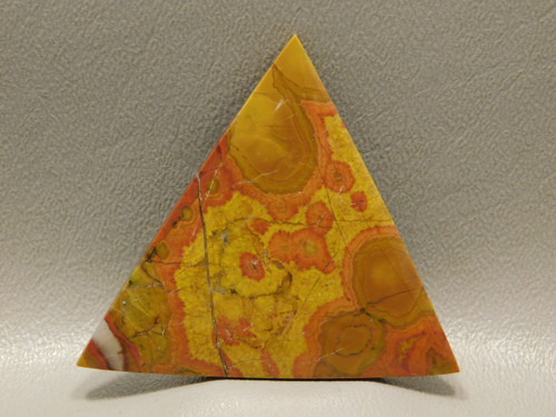 Morgan Hill Poppy Jasper Triangle Cabochon Jewelry Design #9