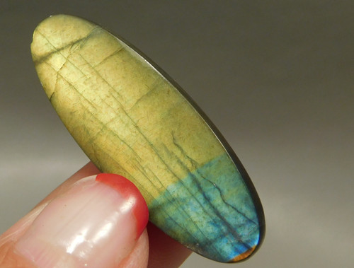 Spectrolite Cabochon Semi Precious Gemstone Designer Stone 1