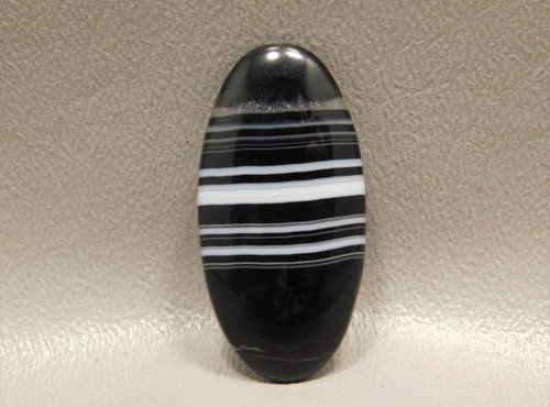 Tuxedo Agate Custom Cut Designer Cabochon Jewelry Stone #11
