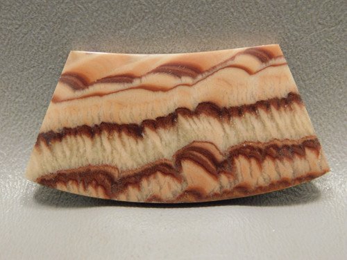 Wave Dolomite Stone Cabochon Designer Freeform Curved Bar #14