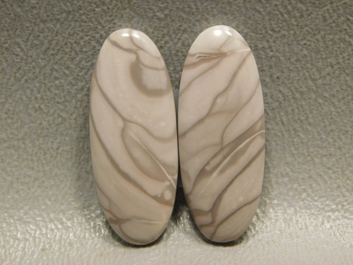 Willow Creek Jasper Matched Pair Cabochon Stone Idaho #9