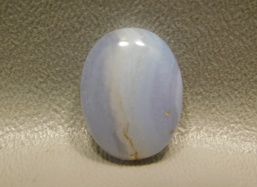 Blue Ice Polka Dot Agate Semi Precious Stone Cabochon #13