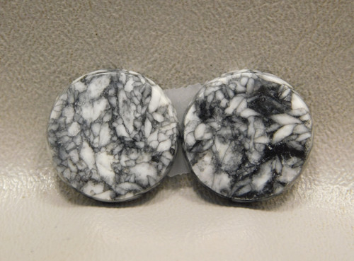 Pinolith or Pinolite Matched Pair Stone Cabochons #14