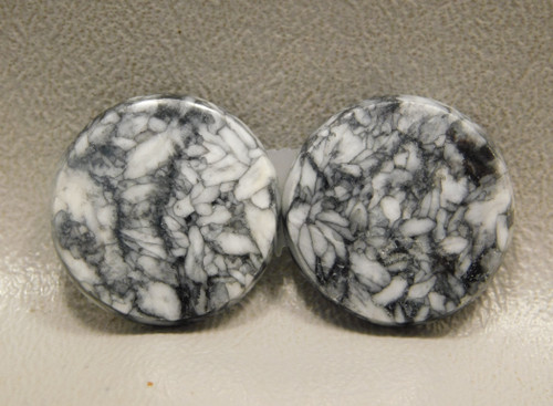 Pinolith or Pinolite Cabochons Matched Pair Austria Stones #24