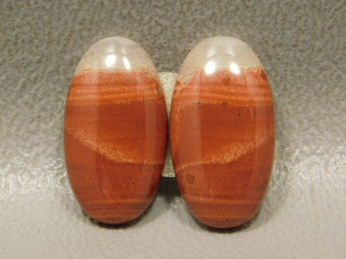 Red Jasper Matched Pairs Earring Making Supplies Cabochons #16