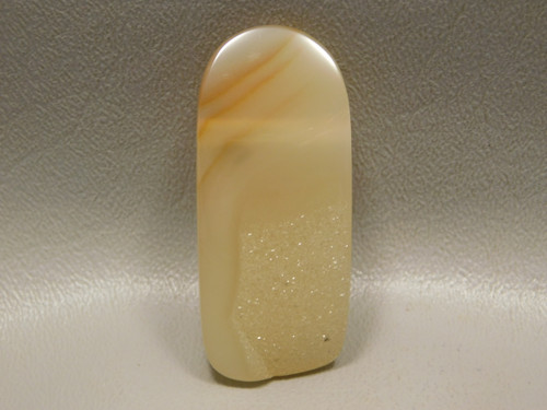 Druse Agate Stone Bead Pendant  #7