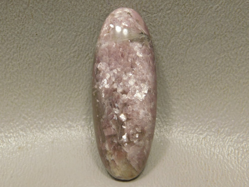 Lavender Purple Lepidolite Semi Precious Stone Cabochon #5