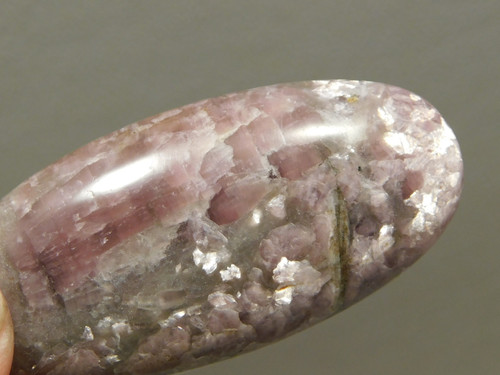 Lavender Purple Lepidolite Jewelry  Supplies Stone Cabochon #8