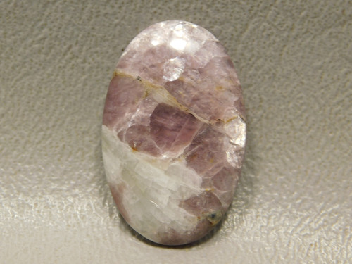 Pale Chatoyant Purple Lepidolite Small Ring Stone Cabochon #10