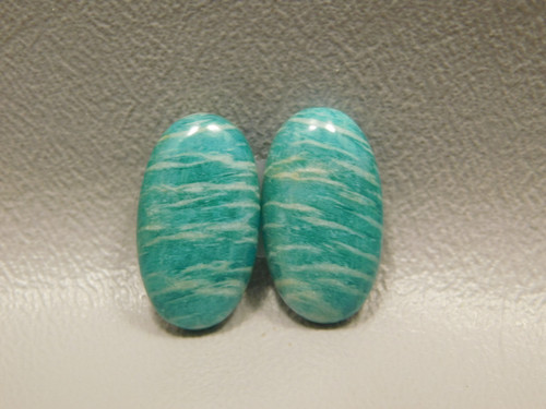 Amazonite Matched Pairs Cabochons Stones Jewelry Supplies #9