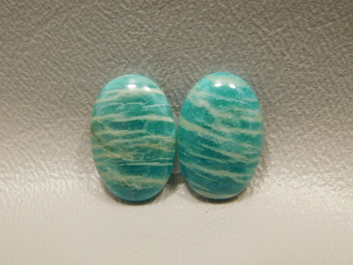 Amazonite Matched Pairs Cabochons Jeweler Stones #15
