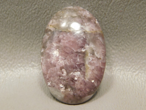 Purple Lepidolite Small Semiprecious Stone Jewelry Cabochon #22
