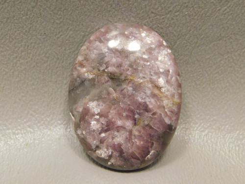 Purple Lepidolite Shimmery Oval Designer Cabochon #24