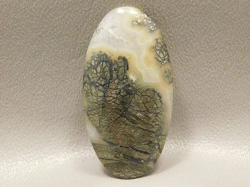 Marcasite Nipomo Agate Cabochon Jewelry Stone Supplies #22