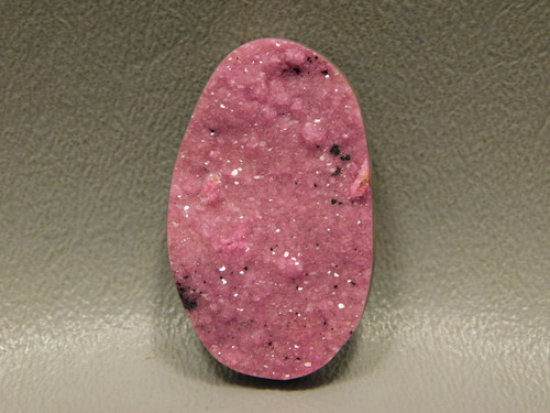 Pink Drusy Druse Druzy Natural Crystal Cabochon #2