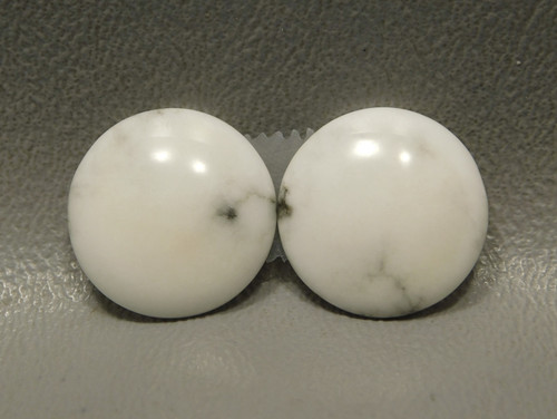 Cabochons Howlite Matched Pairs Stones 18 mm Rounds #10