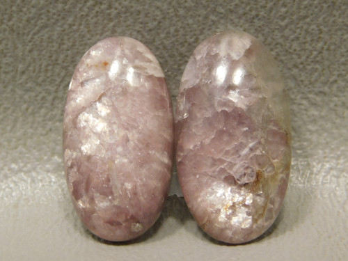 Lepidolite Matched Pairs Cabochons #1
