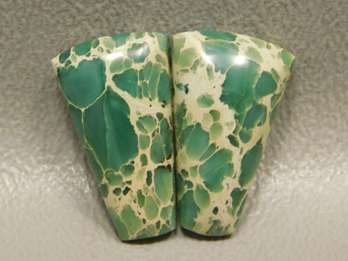 Web Variscite Cabochons Polished Stones for Earrings  #18