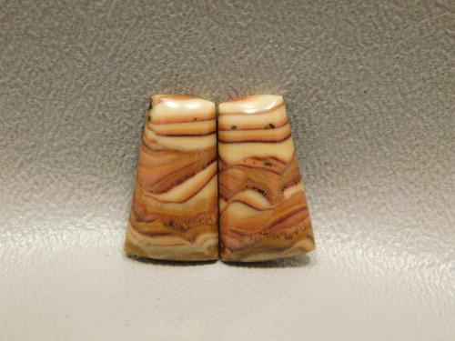 Stones Cabochons Wave Dolomite Matched Pairs Jewelry Supplies #6