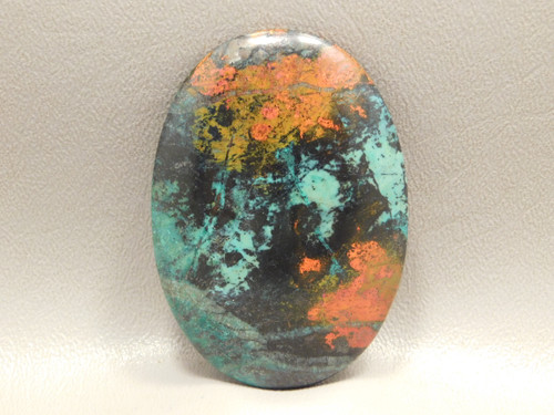 Sonoran Sunset Chrysocolla Cuprite Large Cabochon Gemstone 2