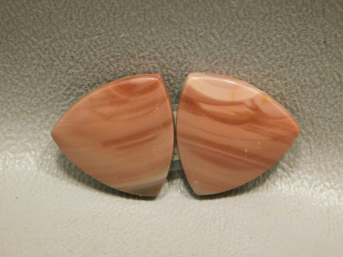 Royal Imperial Jasper Cabochon Stone Matched Pair 18 mm Trillion #9