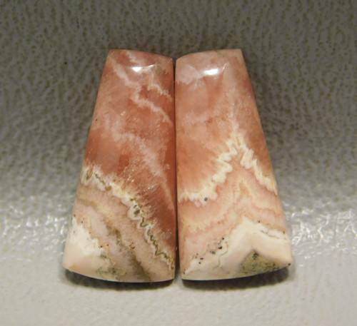 Cabochon Stones Rhodochrosite Small Matched Pairs  for Earrings #17