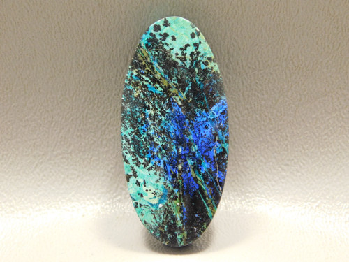 Azurite Malachite Stone Bead Pendant #4