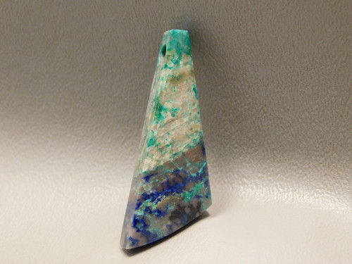 Shattuckite Focal Point Gemstone Bead Pendant Arizona #12