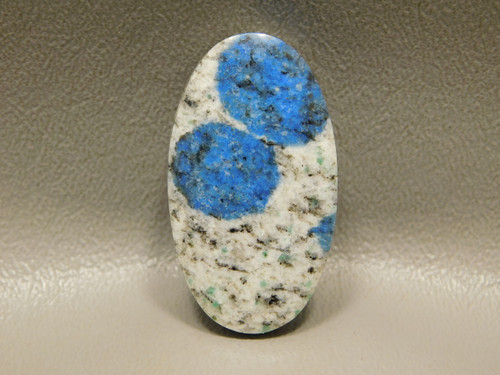 Focal Point Bead Pendant K2 Azurite Granite Blue Spotted #6