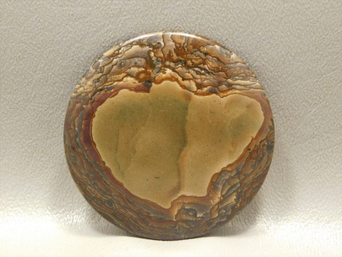 Deschutes Picture Jasper 58 mm (2.25 inch!) Round Cabochon #24