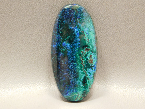 Azurite Malachite Oval Semiprecious Stone Designer Cabochon #18