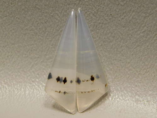 Montana Agate Matched Pairs Translucent Cabochon Stones #20