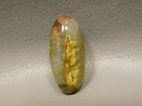 Chatoyant Tiger eye Lion Skin Quartz Cabochon Stone #22