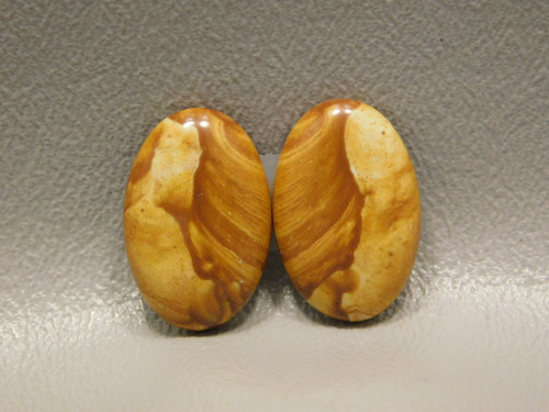 Starry Night Landscape Jasper Matched Pairs Cabochons Stones #6