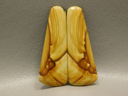 Starry Night Jasper Matched Pairs Cabochons Trapezoid Stones #24