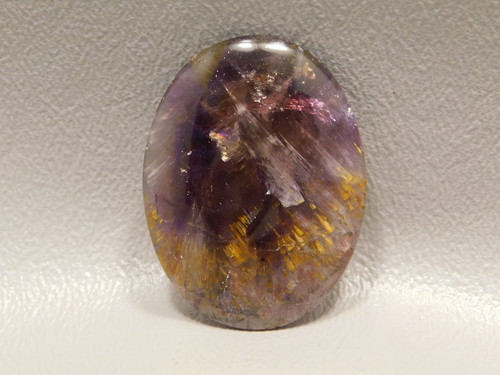 Cacoxenite Amethyst Cabochon #32