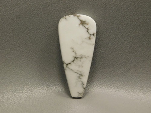 Howlite White Stone Cabochon Large Freeform #10