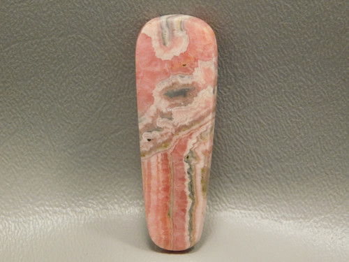 Rhodochrosite Stone Cabochon Pink Drop Jewelry Making Supply #12