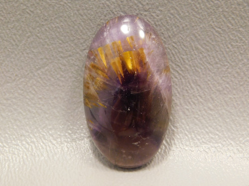 Cacoxenite Amethyst Cabochon #3