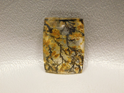  Dendritic Quartz Cabochon Stone Dendrite Included Yellow #12